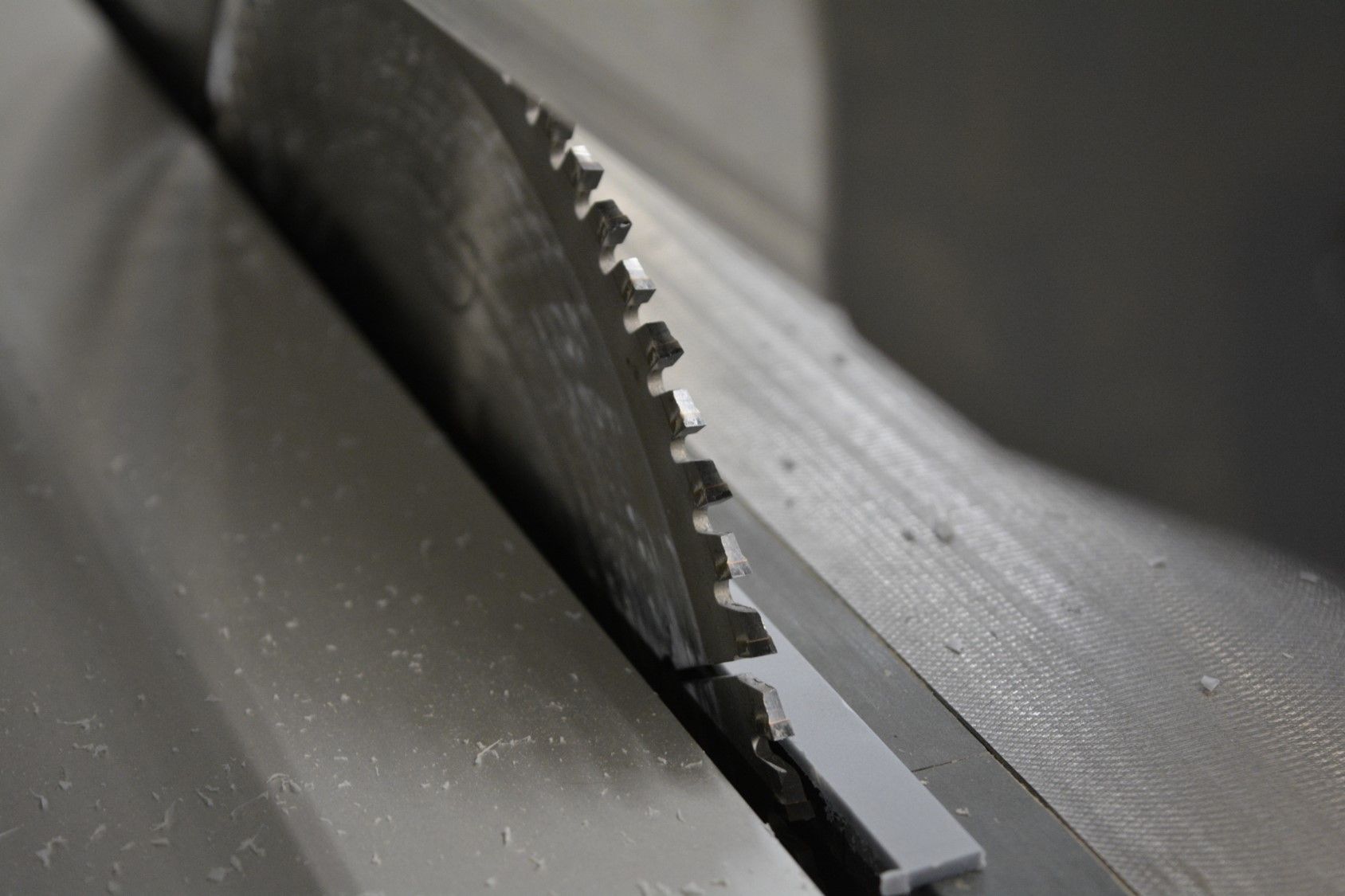 Detailaufnahme Kreissäge